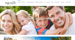 Desktop Screenshot of highstreetdentalcare.com